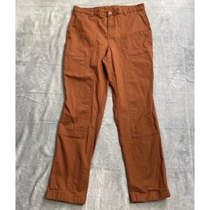 Duluth Trading Co Rust Brown Work Pants